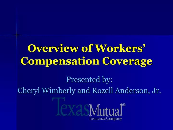 overview of workers compensation coverage