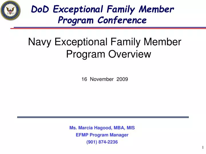 dod exceptional family member program conference