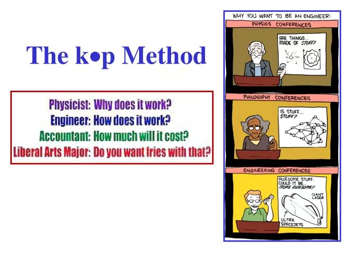 the k p method