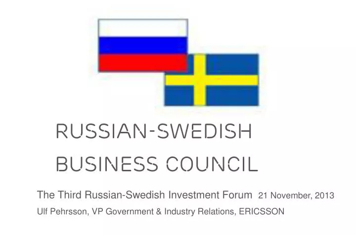 russian swedish business council