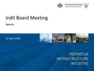 IndII Board Meeting