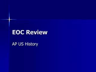 EOC Review