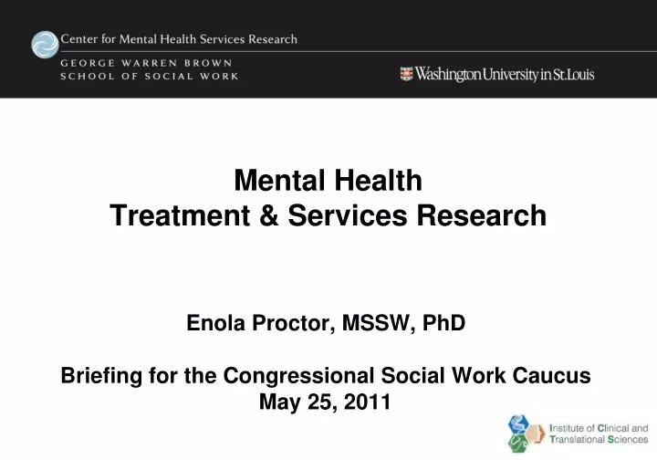 mental health treatment services research