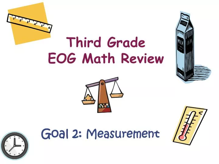 third grade eog math review