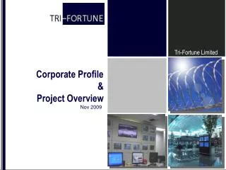 Corporate Profile &amp; Project Overview