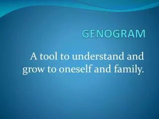 GENOGRAM