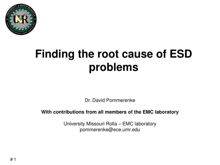 finding the root cause of esd problems