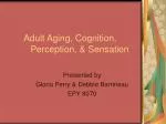 Understanding Cognition, Perception, and Aging: Insights on Adult Development - slide 1