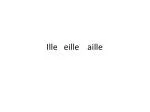 Ille eille aille - slide 1
