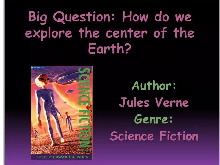 author jules verne genre science fiction