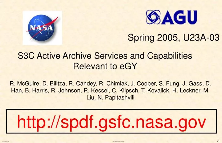 s3c active archive services and capabilities relevant to egy