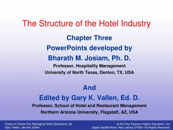 the structure of the hotel industry