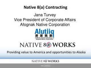 Native 8(a) Contracting