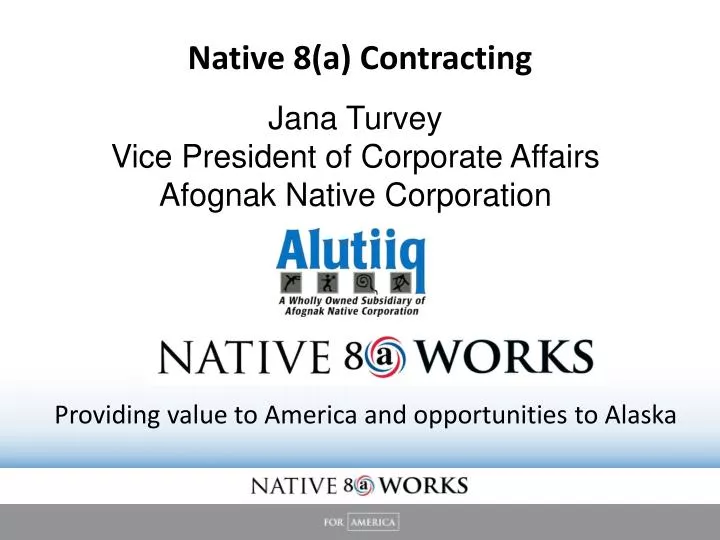 native 8 a contracting