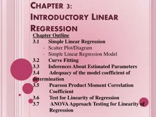chapter 3 introductory linear regression