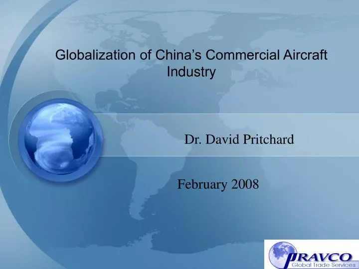 globalization of china s commercial aircraft industry