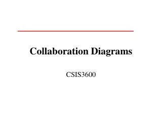 Collaboration Diagrams