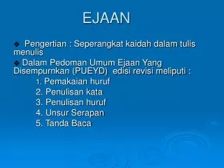 ejaan