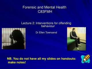 Forensic and Mental Health C83FMH