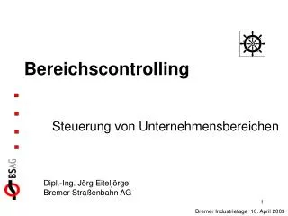 bereichscontrolling