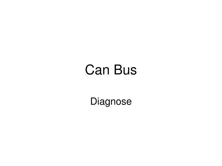 can bus