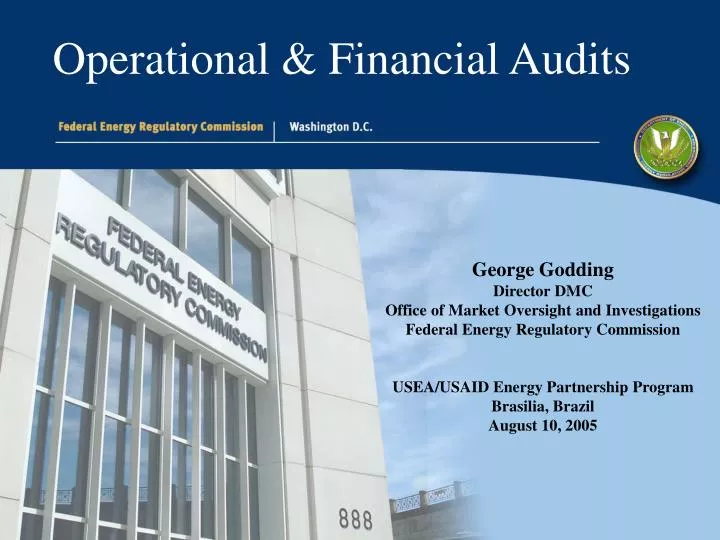 operational financial audits