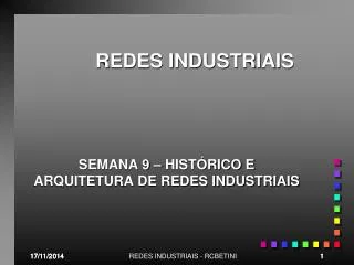 redes industriais