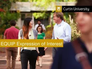 EQUIP Expression of Interest