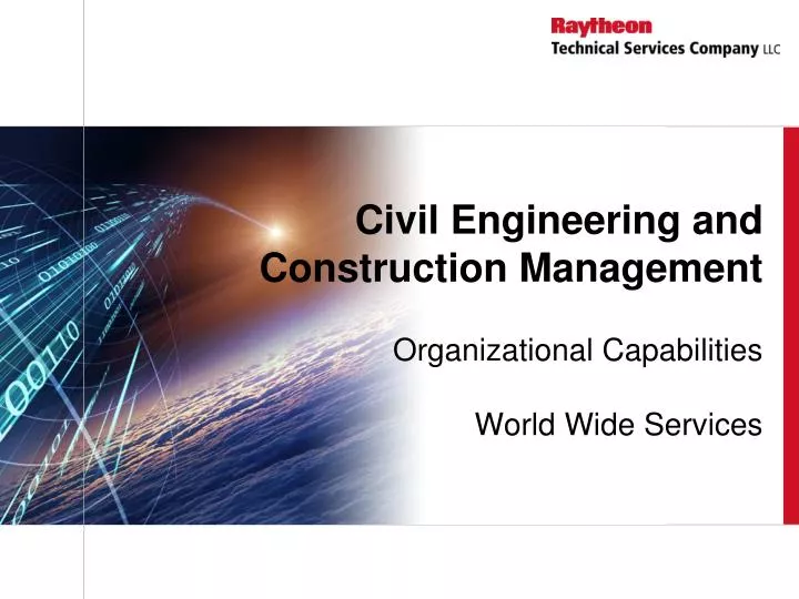 civil engineering and construction management