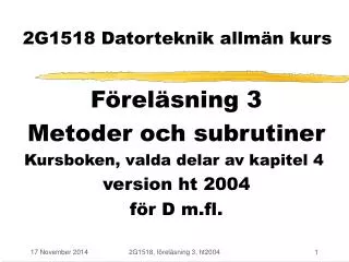2g1518 datorteknik allm n kurs