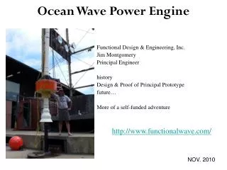 Ocean Wave Power Engine