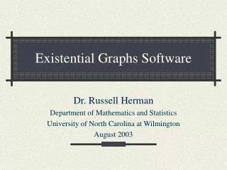 Existential Graphs Software