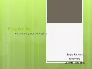 psiquiatr a