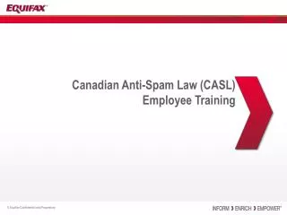 Canadian Anti-Spam Law (CASL) Employee Training