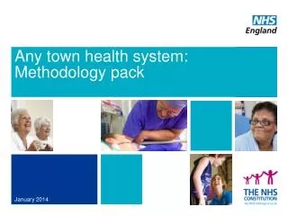 Any town health system: Methodology pack