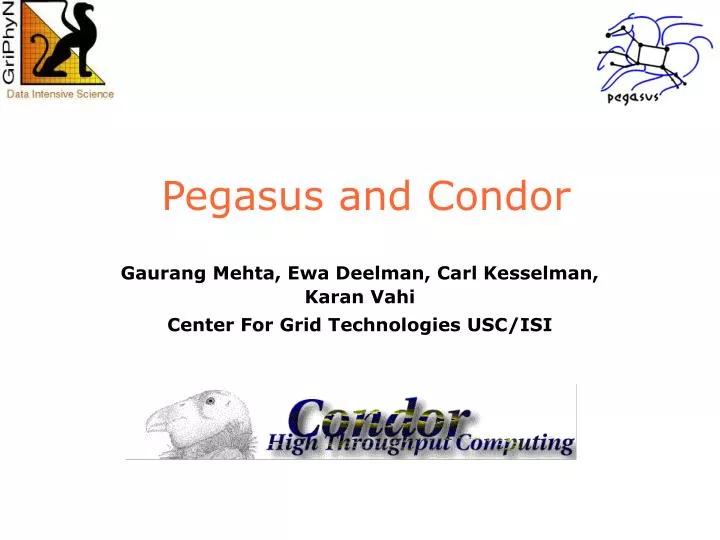pegasus and condor