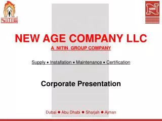 NEW AGE COMPANY LLC