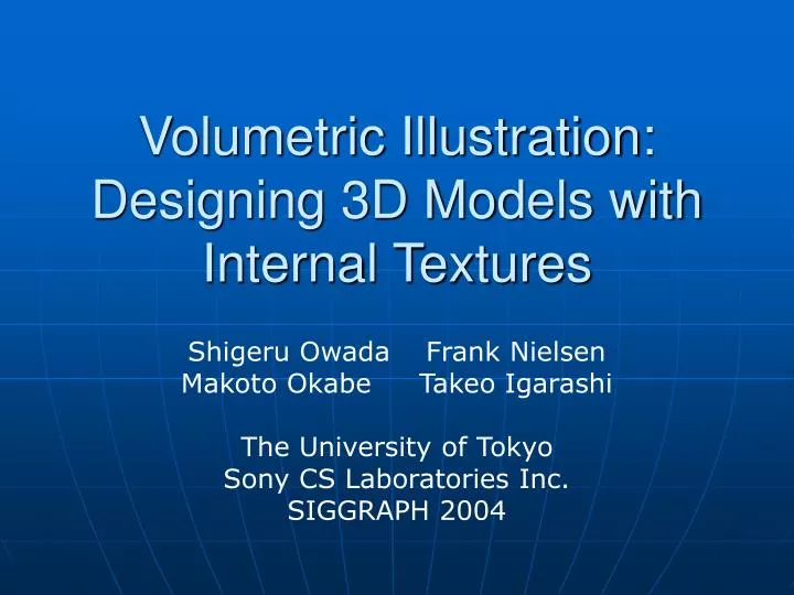 volumetric illustration designing 3d models with internal textures
