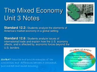 The Mixed Economy Unit 3 Notes