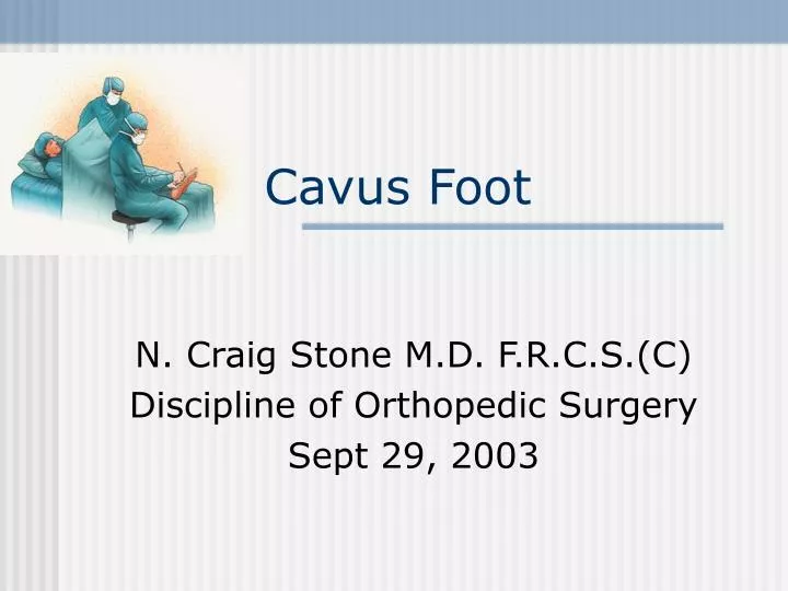 cavus foot
