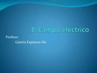 3 campo el ctrico