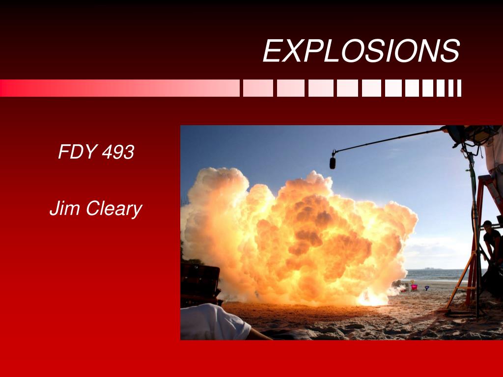 PPT - EXPLOSIONS PowerPoint Presentation, free download - ID:6739668