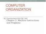 Computer Organization - slide 1