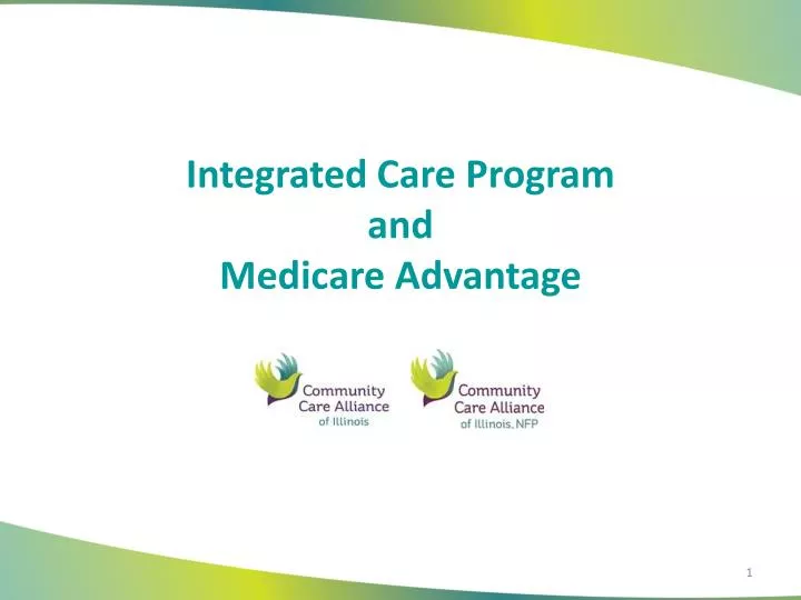 integrated care program and medicare advantage