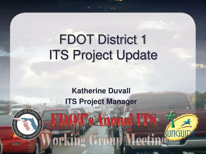 fdot district 1 its project update
