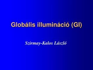 glob lis illumin ci gi