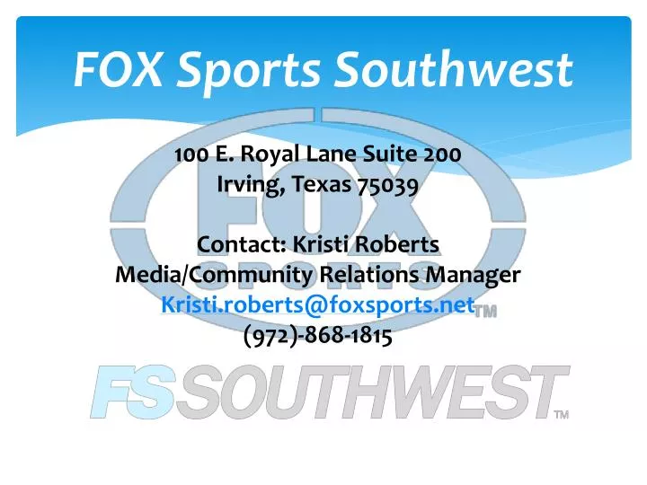 fox sports southwest