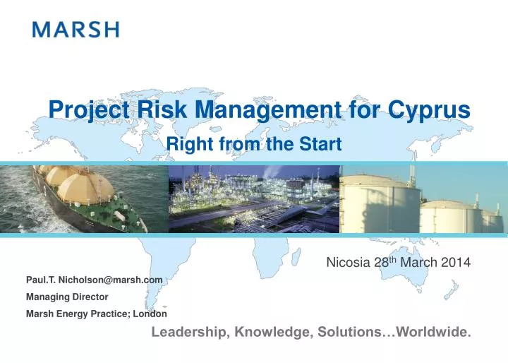 project risk management for cyprus