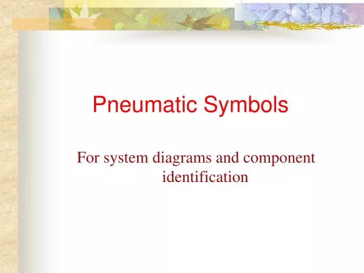 pneumatic symbols