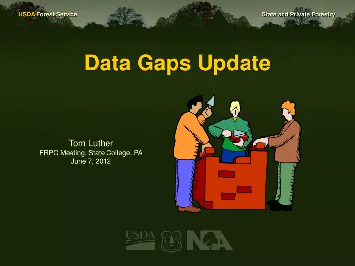 data gaps update